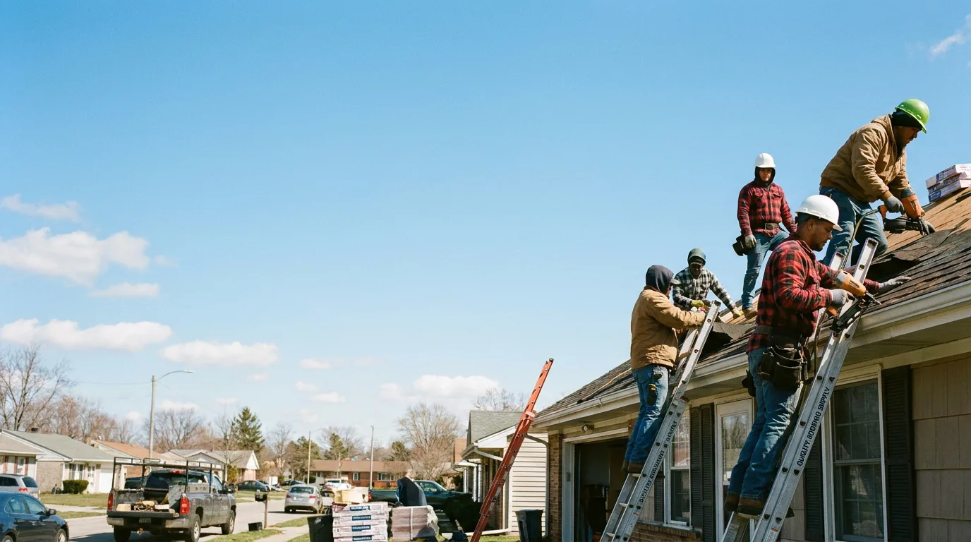 Roofing in Stroh, IN near me